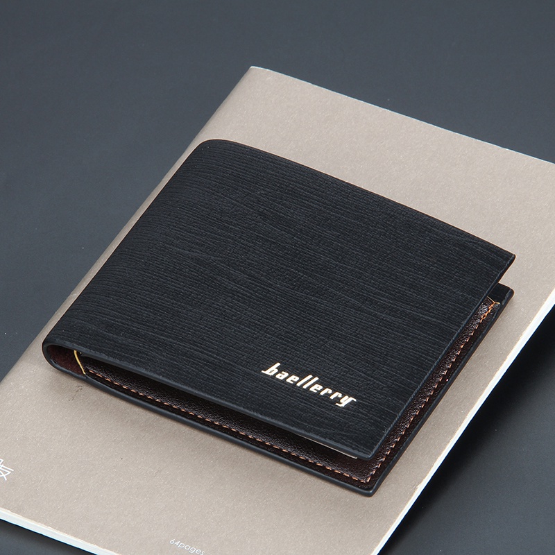 Ví da nam nhỏ gọn kiểu ngang lịch lãm full hộp NN061