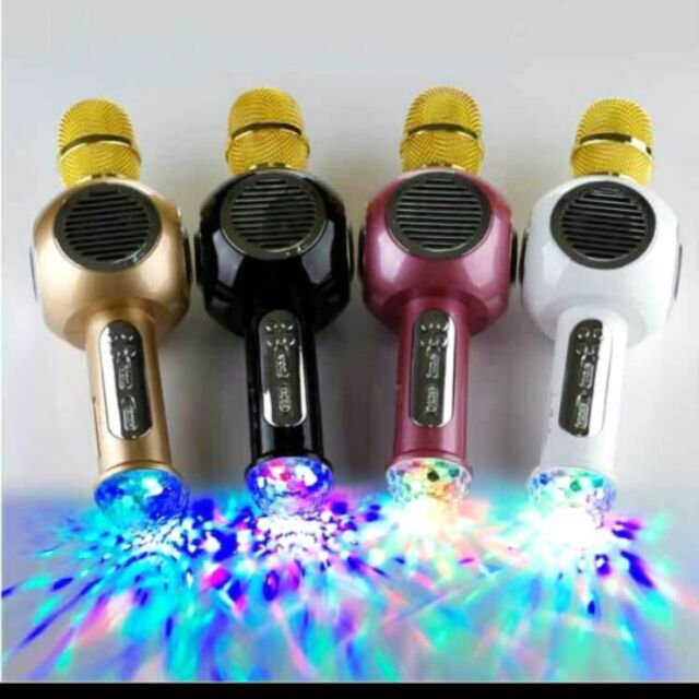 Micro karaoke bluetooth M8 míc hát tích hợp loa bluetooth tiện lợi Cao cấp