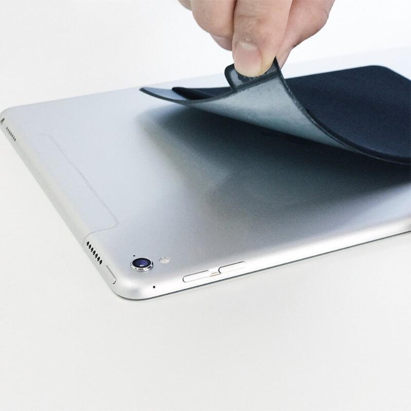 zzz* Adhesive Laptop Back Storage Bag Multi-Pocket Storage Bag Tablet Holder Storage