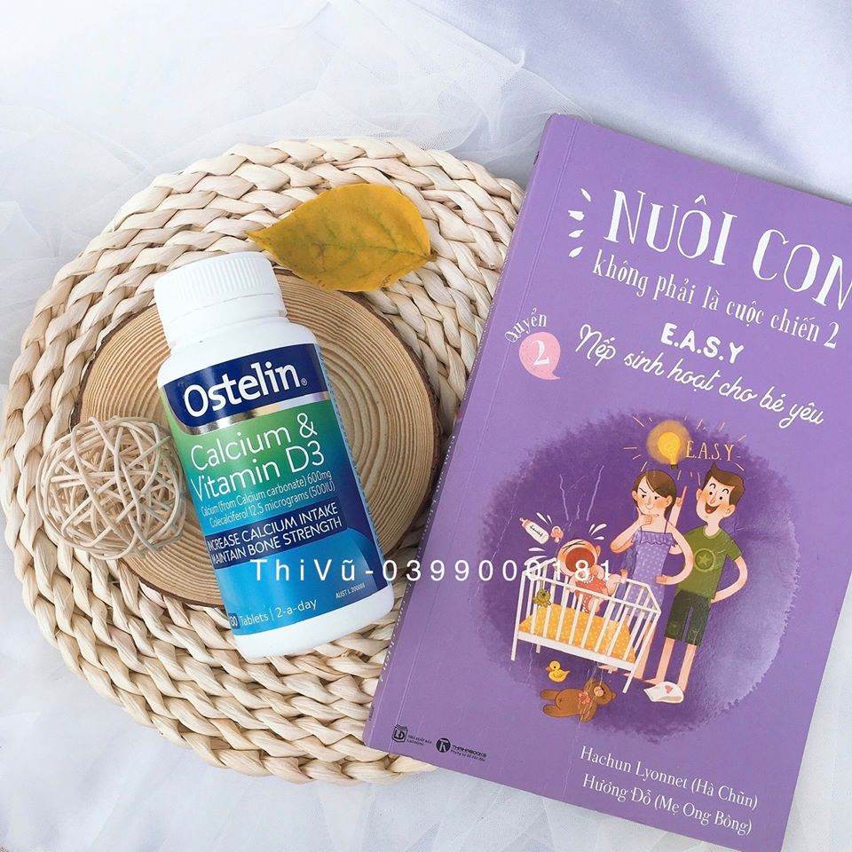 Viên uống bổ sung Canxi và Vitamin D3 Ostelin 130v | BigBuy360 - bigbuy360.vn