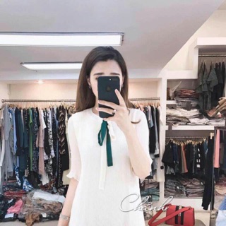 Đầm suôn dập ly