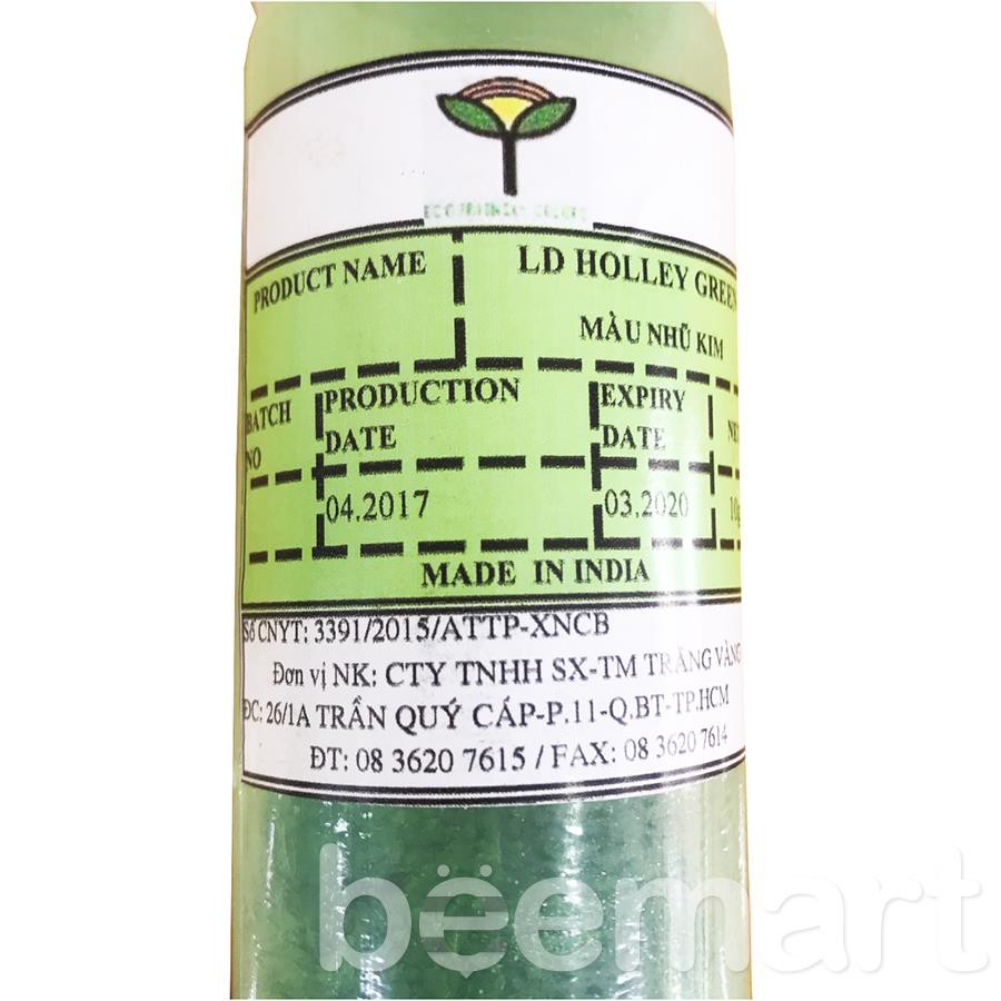 Màu nhũ kim màu Xanh Lá loại xịt 10g