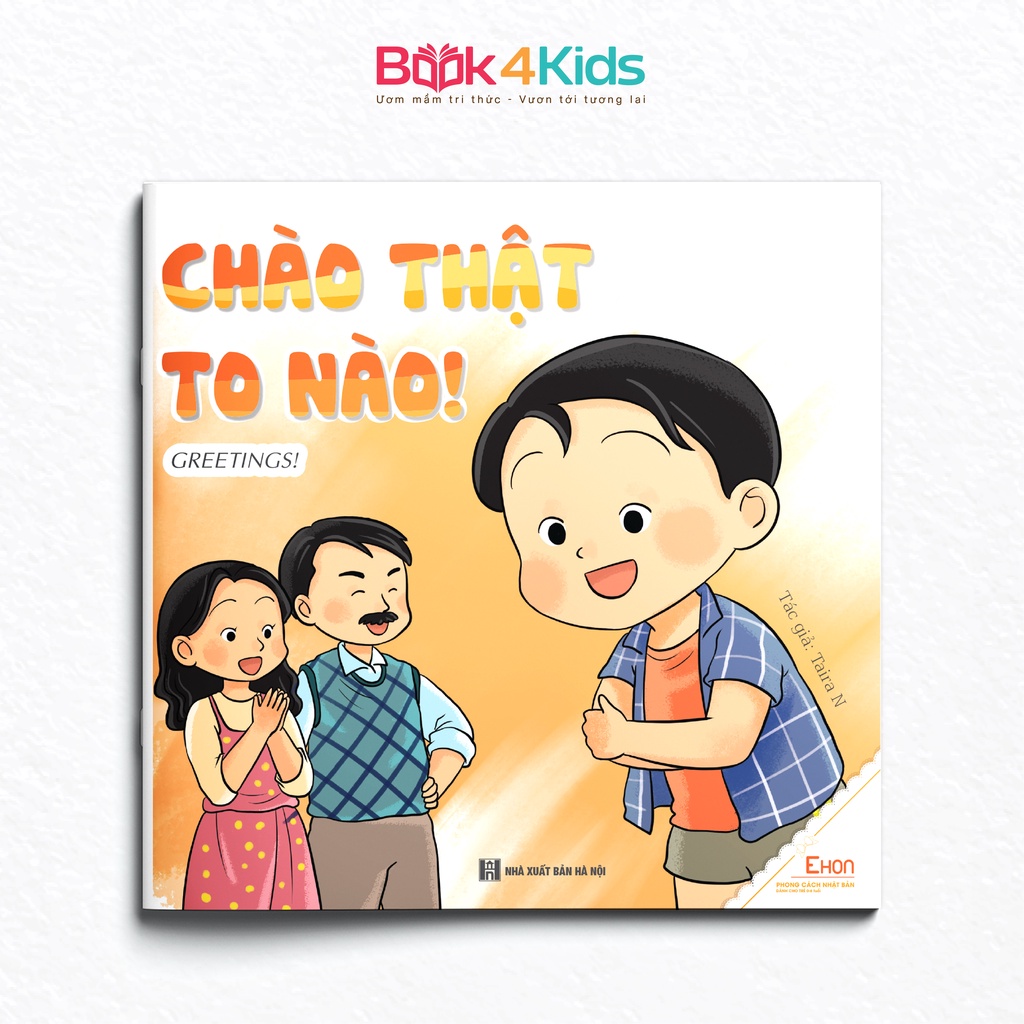 Sách - Ehon Phát Triển Kỹ Năng Sống - Bon Là Bé Ngoan - Song Ngữ Việt Anh
