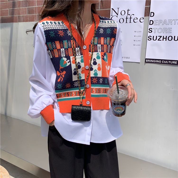 Áo Sơ Mi Dài Tay Thiết Kế Mới 2022 Thời Trang Theo Phong Cách Hồng Kông Cho Nữ