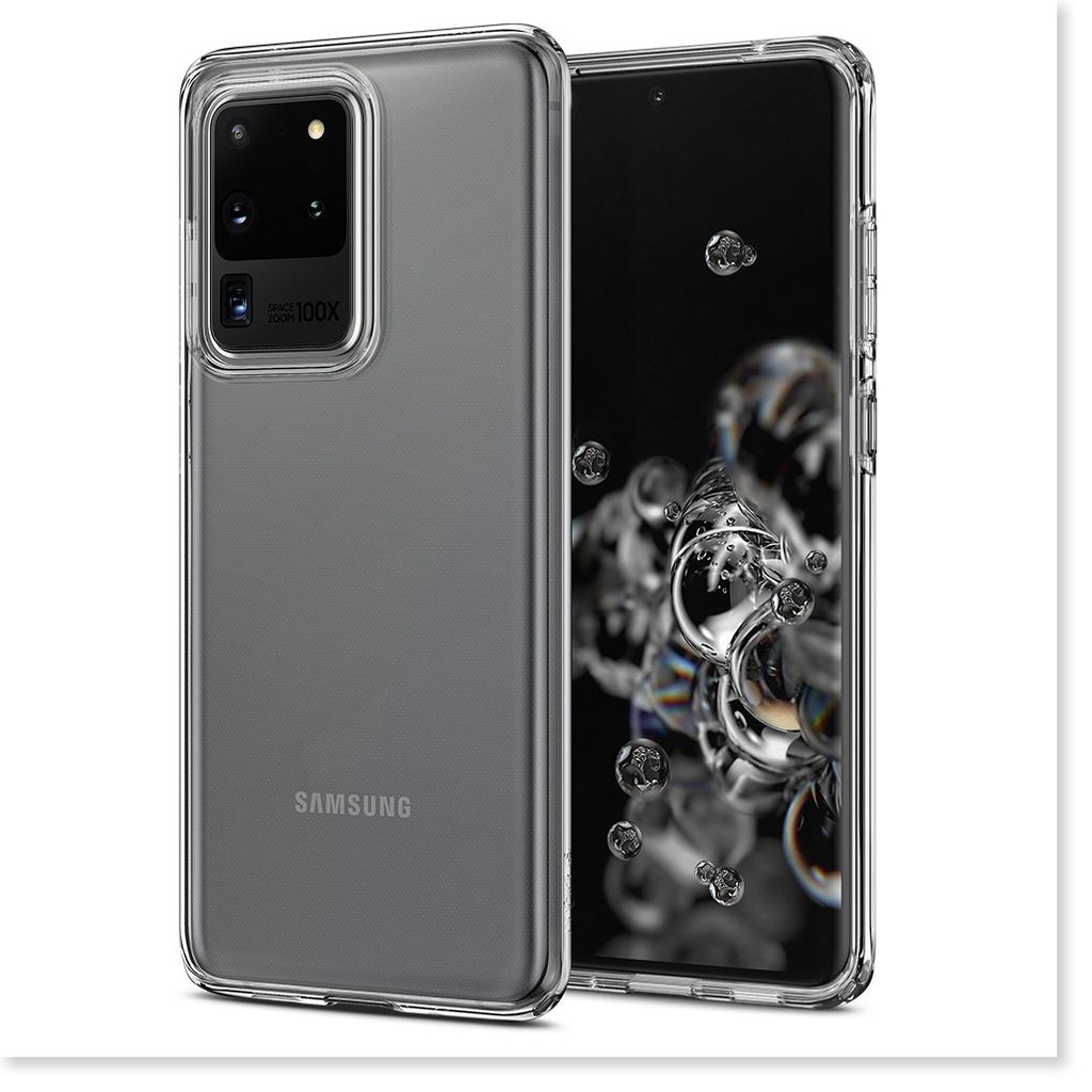 Ốp Samsung Galaxy S20 / S20+ / S20 Ultra Spigen Liquid Crystal - Hàng Chính Hãng