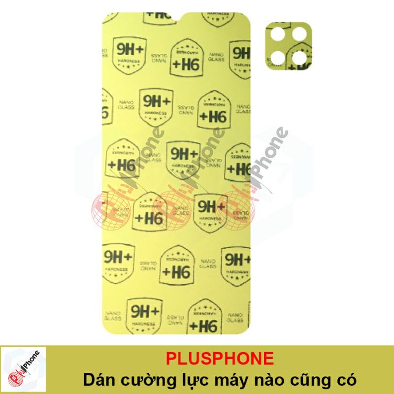 [Mã ELFLASH3 hoàn 10K xu đơn 20K] Dán cường lực dẻo nano Samsung A12