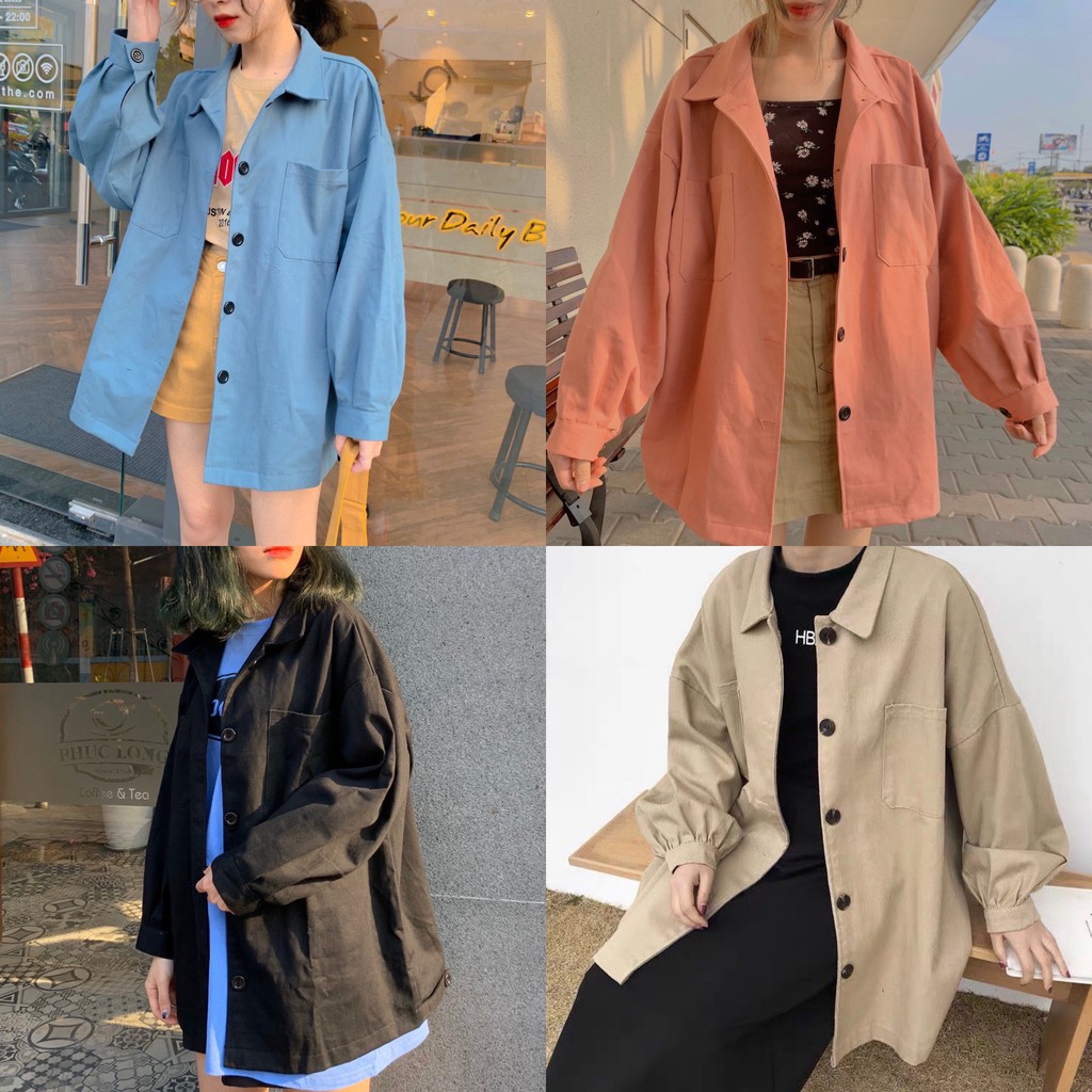 Áo khoác SIMPLE JACKET unisex 2 màu