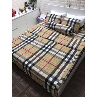 Bộ poly trần bông ga phủ 5 món