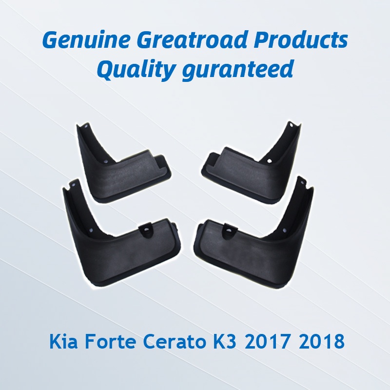 Tấm Chắn Bùn Cao Cấp Cho Xe Ô Tô Kia Forte Cerato K3 2017 2018