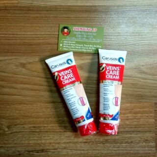KEM BÔI DÀNH CHO NGƯỜI BỊ GIÃN TĨNH MẠCH - THÀNH PHẦN 100% TỪ THẢO DƯỢC CỦA CARUSO'S Veins care cream