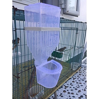 Máng ăn tự động - trống vảy, chuyên cho lồng chim,gà máng đơn