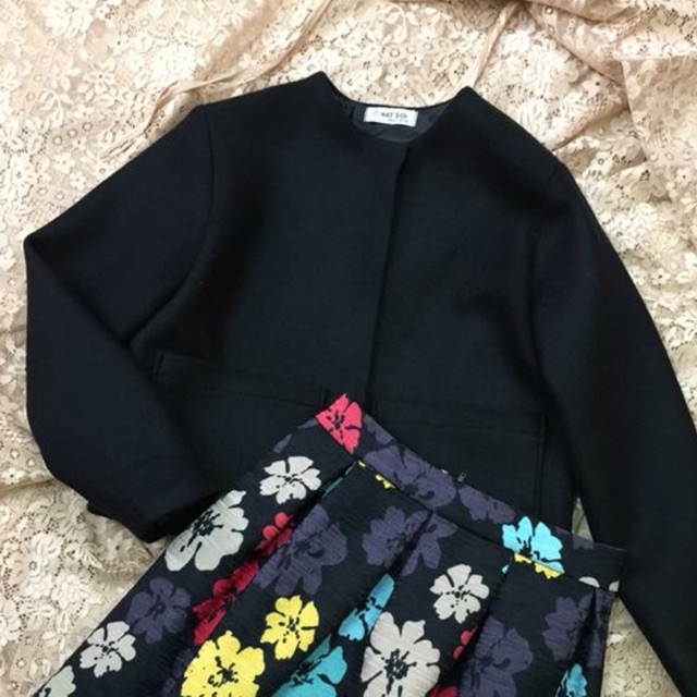 Áo dạ cổ tròn
