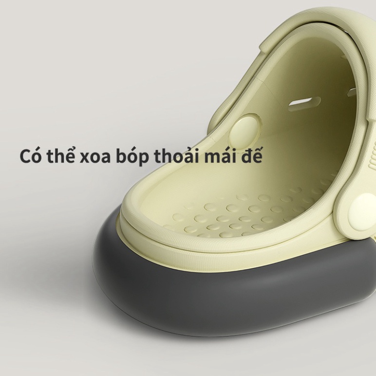 Dép sục cho bé Cheerful Mario- Happy Feet No7702 quai cài chống trơn trượt màu sắc và họa tiết thời trang Hàn Quốc