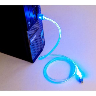 Cáp micro usb led mặt cười ngộ nghĩnh