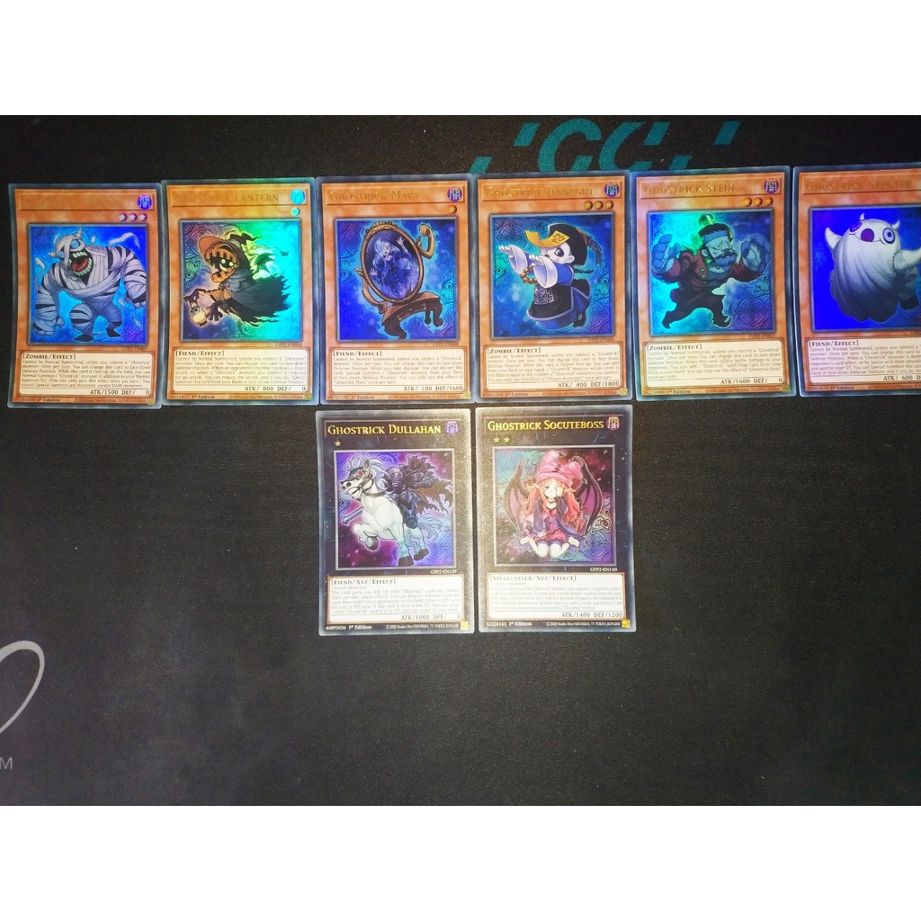 Set thẻ bài Yugioh - tộc bài Ghostrick