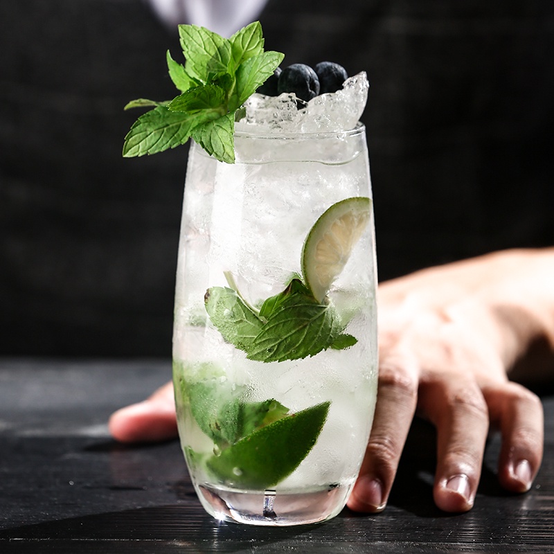 Mojito Cocktail Thanh Thủy Tinh Uống Dài Kính Colin Thủy Tinh Nước Thủy Tinh Rượu Thủy Tinh Mojito M