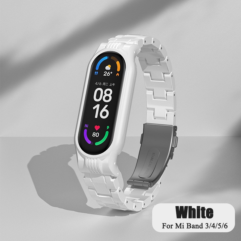 Dây Đeo Thay Thế Chất Liệu Silicon Màu Trơn Cho xiaomi mi band 7 6 xiaomi mi band 3 4 mi5 mi6 miband 6