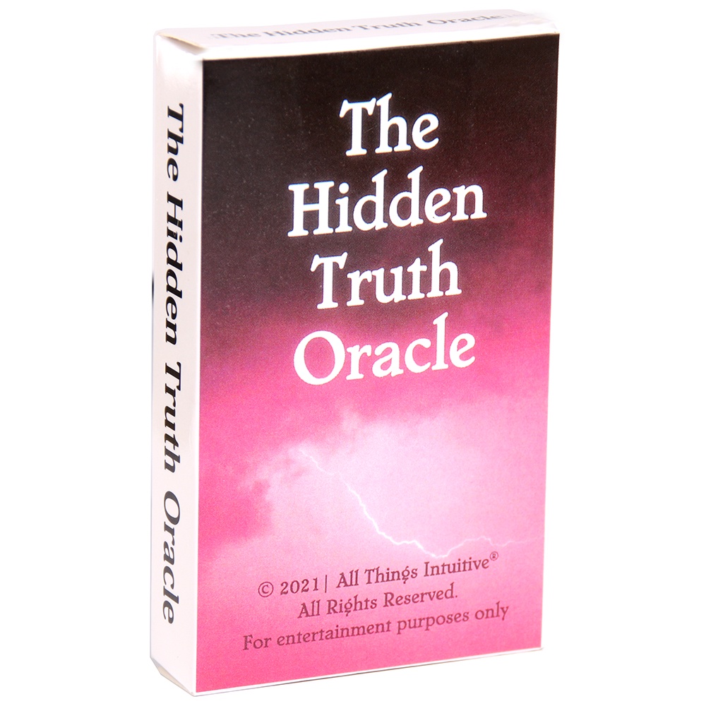 The Hidden Truth Oracle Cards Tarot Deck Bói toán Số phận Trò chơi bài