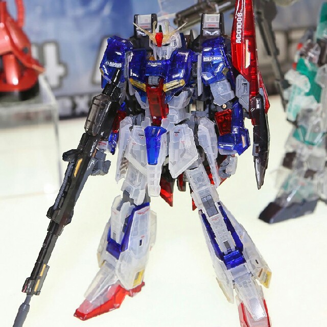 Mô hình lắp ráp RG 1/144 Zeta Gundam Clear Color Bandai