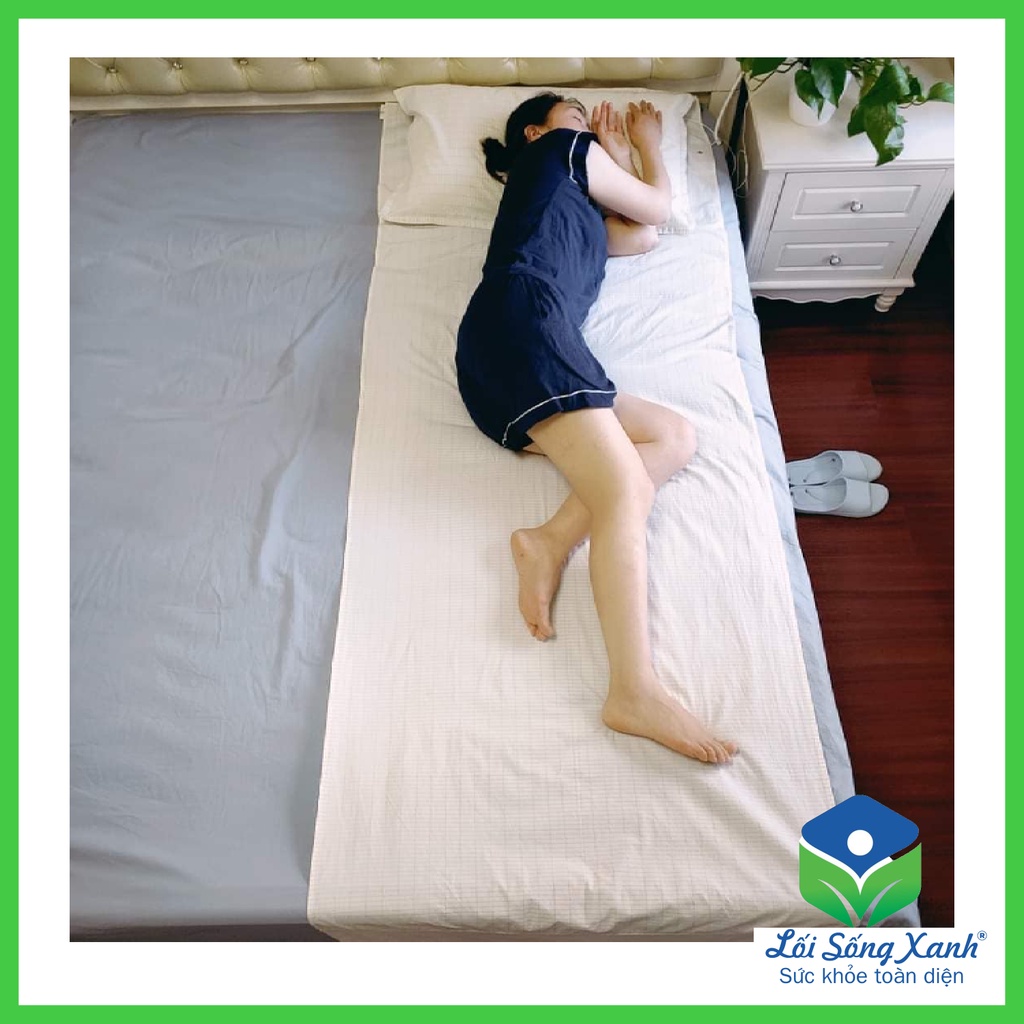 Ga trải giường tiếp đất Lối Sống Xanh