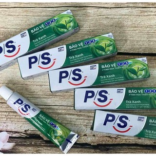 Hàng km _ kem đánh răng ps trà xanh 123 _ 30g