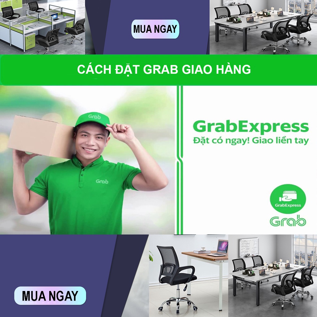 Ghế xoay văn phòng làm việc học tập tựa lưng cao cấp hiện nay Bảo Hành Phuộc