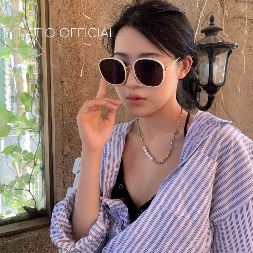 Kính mát nữ LATIO kính râm thời trang cao cấp 2023 thiết kế basic không kém phần sang chảnh, quý phái KM61
