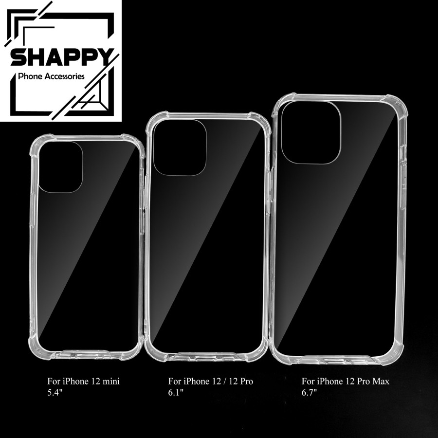 Ốp IPhone Silicon Chống Sốc Dẻo Loại Dày 1.5MM Trong Suốt Cho Các Dòng IPhone [Shappy Shop]