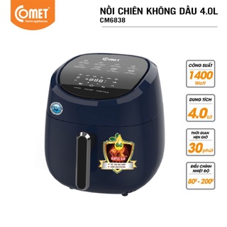 Nồi chiên không dầu phím cảm ứng điện tử COMET 4L - CM6838