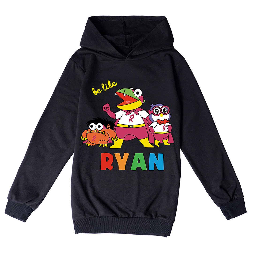 Áo Hoodie Họa Tiết Hoạt Hình Ryan Toys Review Thời Trang Cho Béw1039