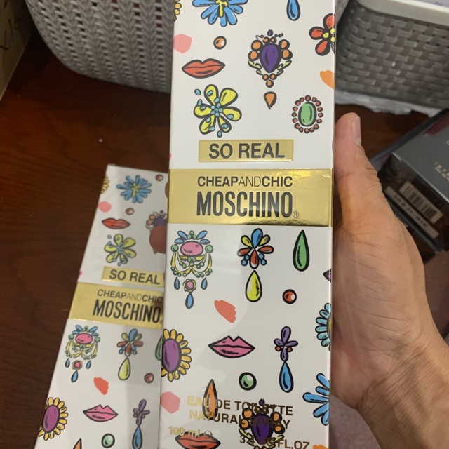 Nước hoa nữ moschino So Real Cheap & Chic 100ml full box