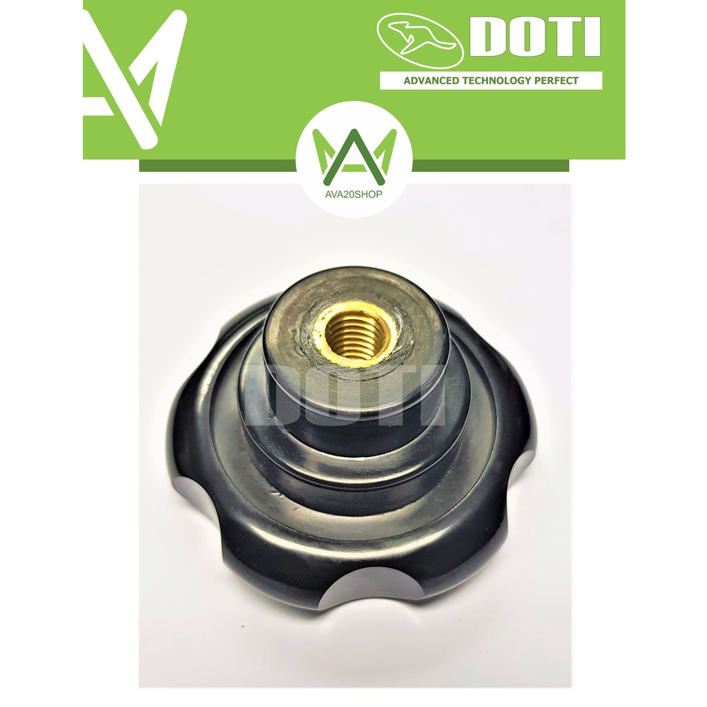 NÚM vặn nhựa DOTI 6 cánh phi 65mm