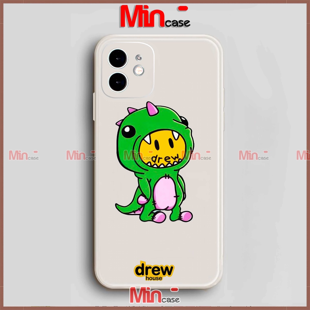 Ốp lưng iPhone Drew cạnh viền vuông silicon mềm dẻo bảo vệ camera cho iphone 6/6s/7/8/X/XS/XR/11/12/13 Pro Plus Max