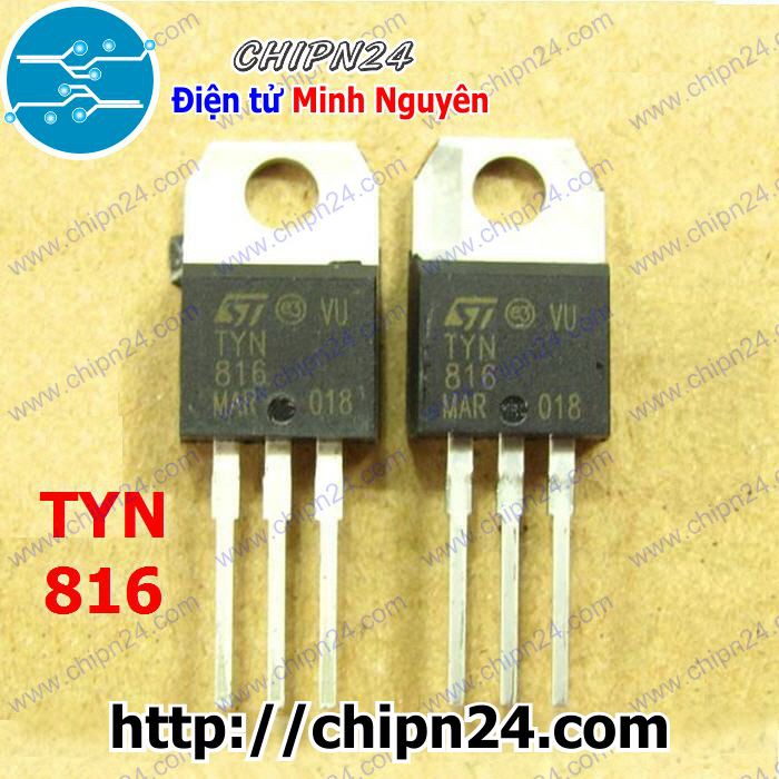 [2 CON] Triac SCR TYN816 TO-220 16A 800V