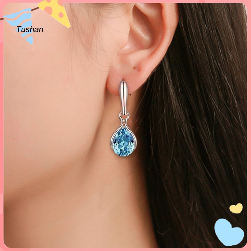 Vòng cổ / Bông Tai Hình Giọt Nước Siêu Nhẹ Thời Trang Dự Tiệc Cho Nữ