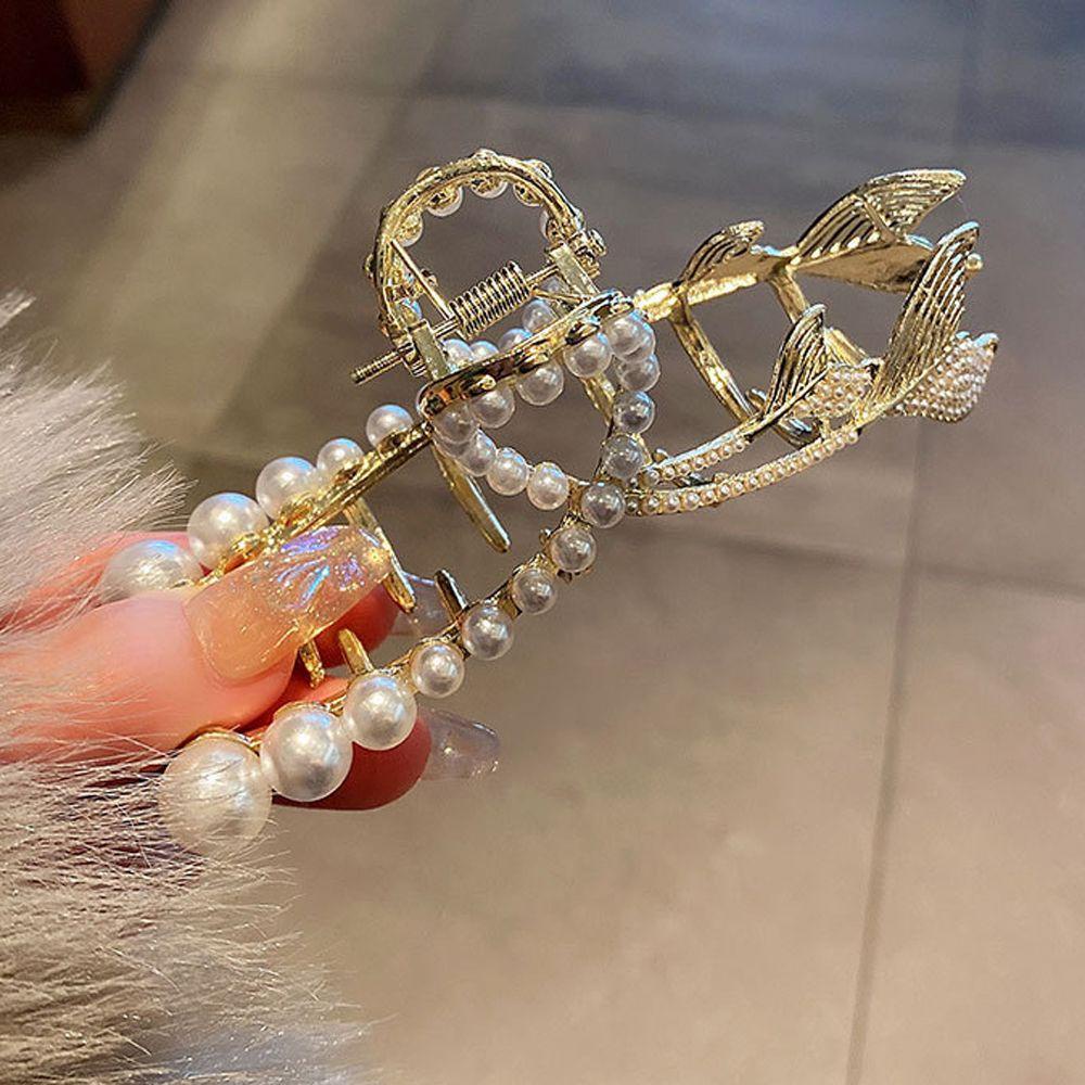 Kẹp Tóc Hình Cá Mập Phong Cách Vintage Thanh Lịch Cho Nữ