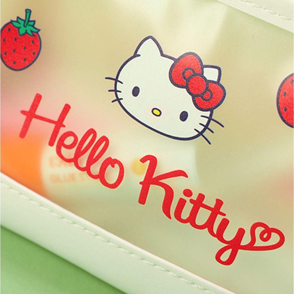 Túi Đựng Mỹ Phẩm / Đồ Trang Điểm Họa Tiết Hello Kitty Dễ Thương