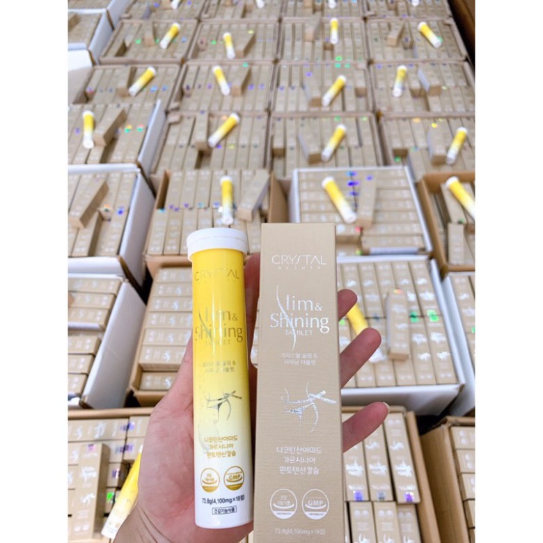 Viên Sủi Crystal trắng da-giảm cân dữ dáng-eo thon crystal không lo tác dụng phụ | BigBuy360 - bigbuy360.vn