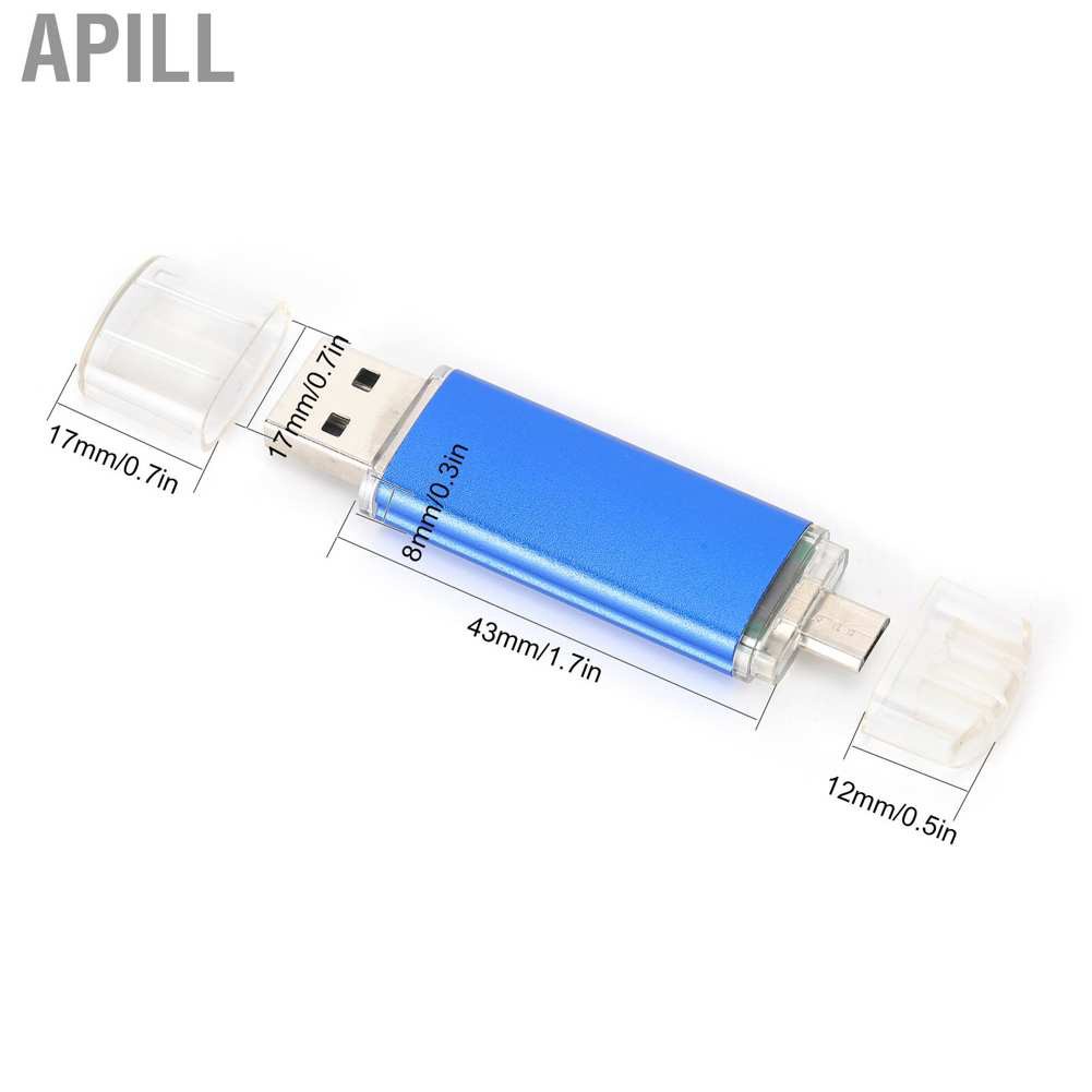 Ổ Đĩa Usb 2.0 Mini Bằng Kim Loại Màu Xanh Dương Nhạt Cw10050 | BigBuy360 - bigbuy360.vn
