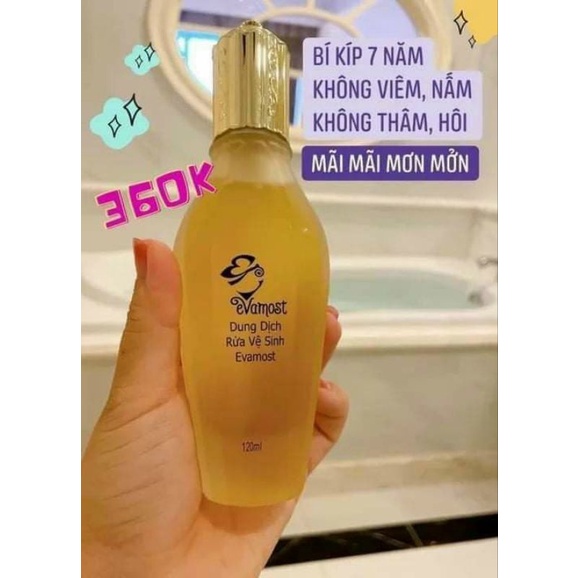 dung dịch vệ sinh evamosstt