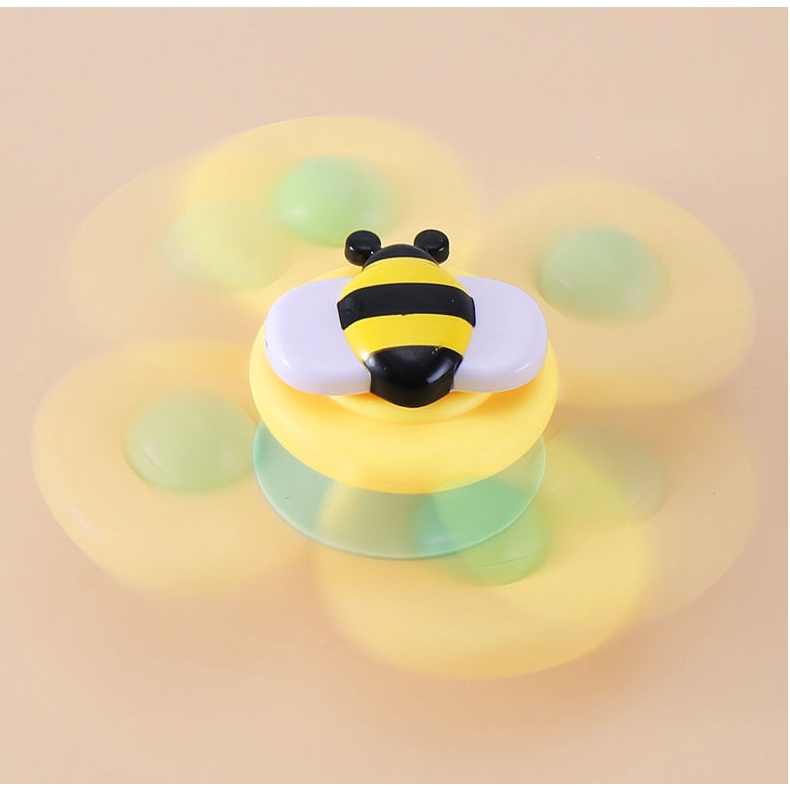 Set 3 con Quay Hapi Toys - Đồ chơi con quay spiner cho bé gắn tường vui nhộn có âm thanh