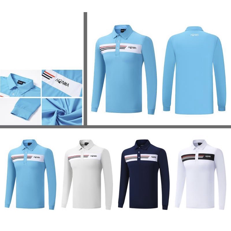 Áo Dài Tay Honma- Áo Golf Nam- Hàng Nhập Khẩu . ..