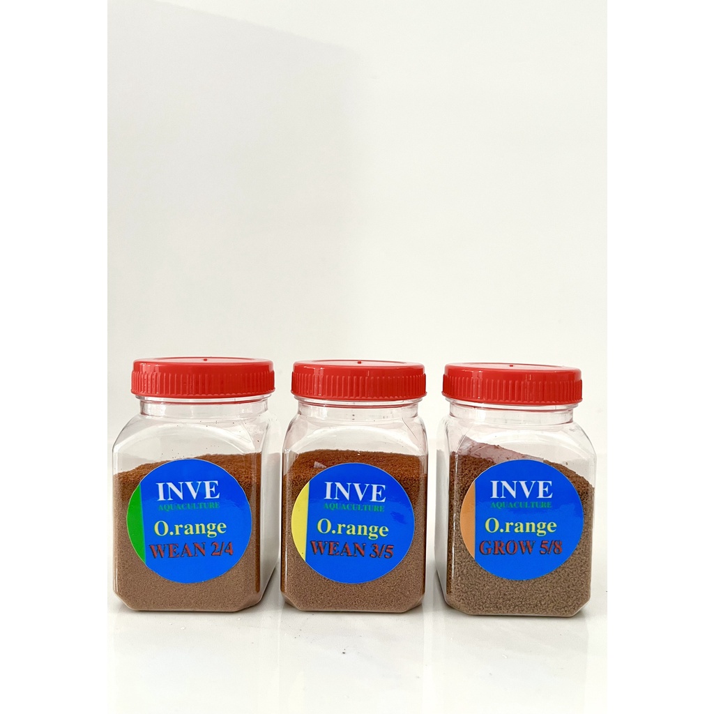 Cám Thái Inve 2/3, 3/5, 5/8 Thức Ăn Cho Cá 7 Màu, Betta (Hủ 50g)
