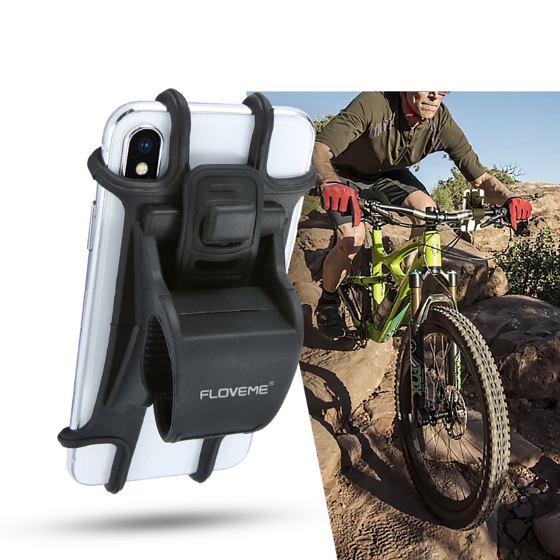 Kẹp Giữ Điện Thoại Gắn Tay Lái Xe Đạp Leo Núi Tiện Dụng Đứng