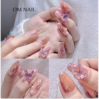 Bướm trang trí móng 3D