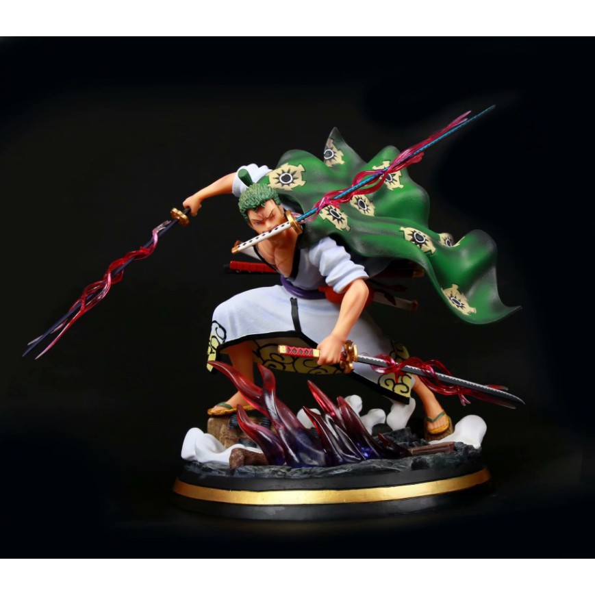 (Hết hàng) Mô hình One Piece - Mô hình Figure Santoryu Zoro Cỡ Lớn