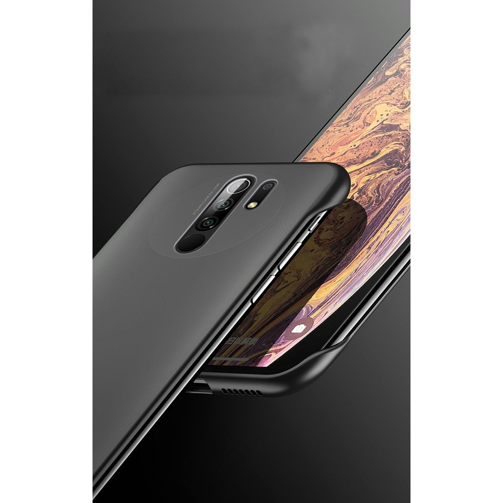Ốp lưng Xiaomi Redmi 9 nhám mờ siêu mỏng cao cấp thời trang cao cấp