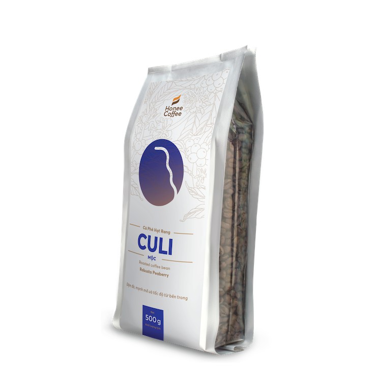 Cà Phê Culi (Peaberry) Hạt Rang Xay Cao Cấp HONEE COFFEE 500g - NGON NGON CÀ PHÊ | BigBuy360 - bigbuy360.vn