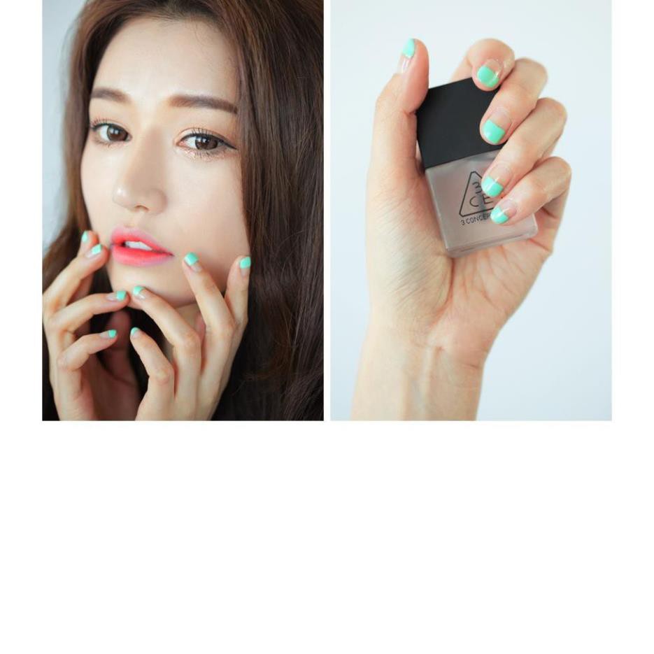 (Hàng Chính Hãng) Sơn Dưỡng Bóng Móng 3CE NAIL CARE #TOP COAT Date: 2/2022