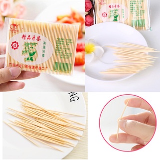 Tăm Xỉa Răng Bằng Gỗ Tre Tự Nhiên